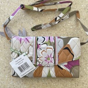NEW Vera Bradley Strap Wallet - Portobello Road